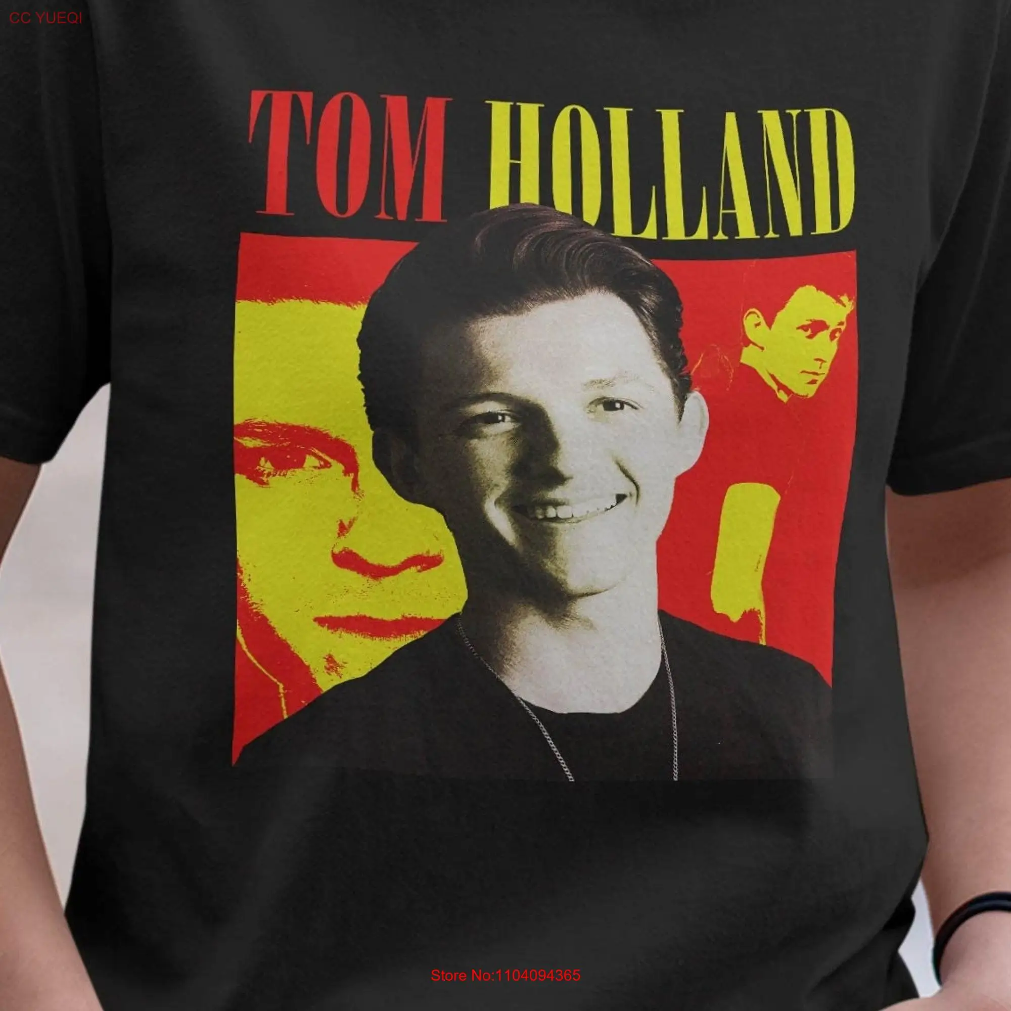 Tom holland shirt cool fan art t rock album inspired 130 tee long or short sleeves