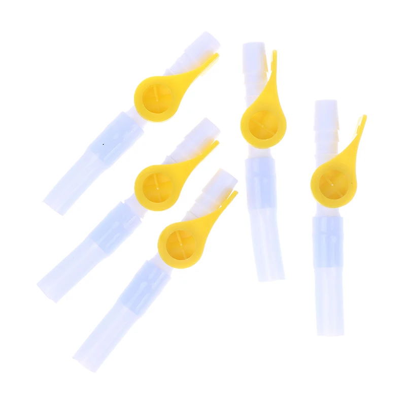 1/2/5Pcs Comfort Flow Catheter Valve Two Way Valve - Easy To Use Lever Faucet, Tubes Optimized For Comfort Of Urinatio