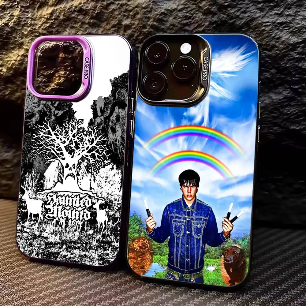 

S-Sematary H-Haunted Mound Phone Case For iPhone 17, 16,15,14,13,12,11 Plus,Pro Max, Colorful Silver Funda Cover