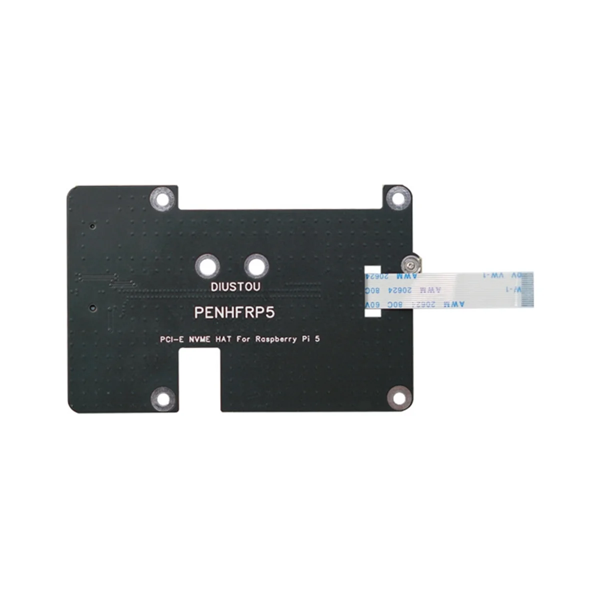 PCIe to M.2 M Key Adapter NVMe Expansion Board for Raspberry Pi 5 2230 2242 2280 M.2 M Key NVMe SSD Support PCIE Gen2