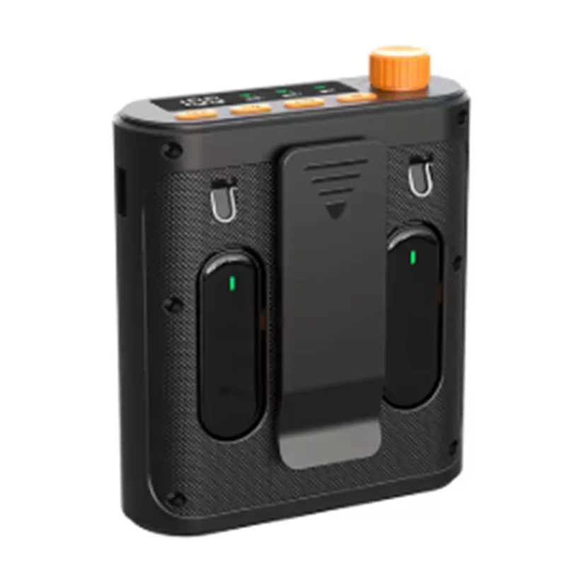 ABSQ-Lavalier MIC مكبر صوت لاسلكي صغير مع مضخم صوت محمول للمعلمين وكبار السن والدليلات السياحية