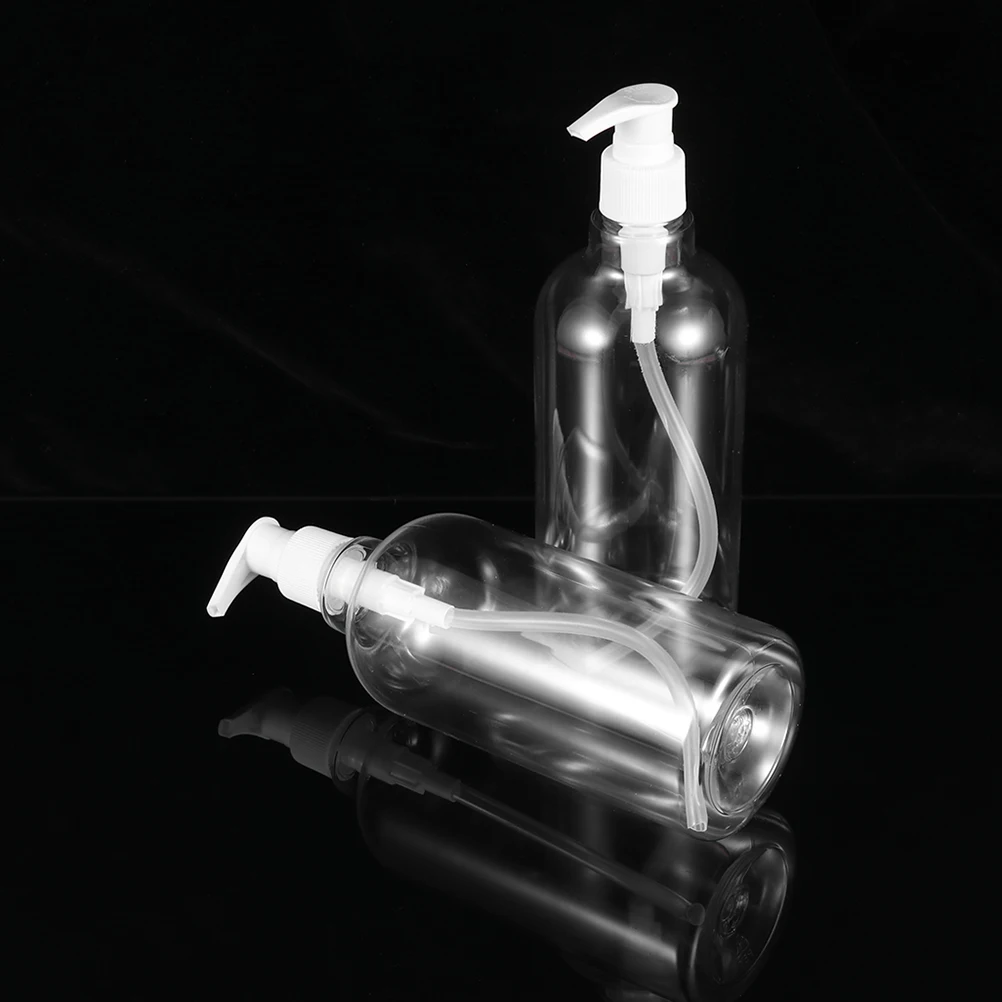 

6pcs Travel Size Bottles Cylindrical Long Neck Dispenser Leak Proof Portable Safe Plastic for Lotions Shampoo Trip Gym