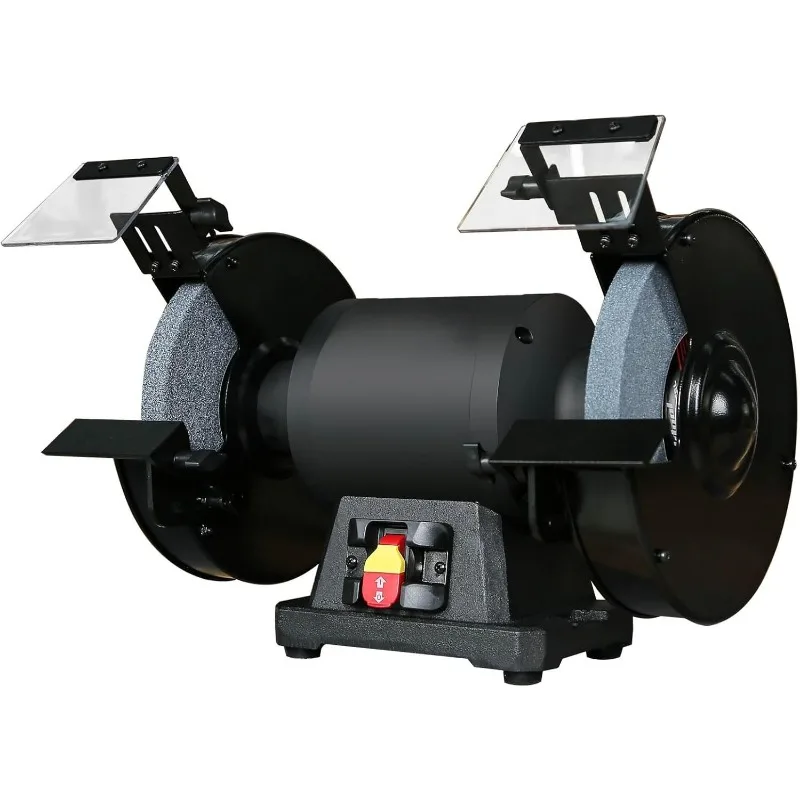 

HOME.1-1/2HP 10 Inch Low Speed Bench Grinder, 1750 RPM Table Grinder with 13A Motor, High Precision Wobble-free Wheel G