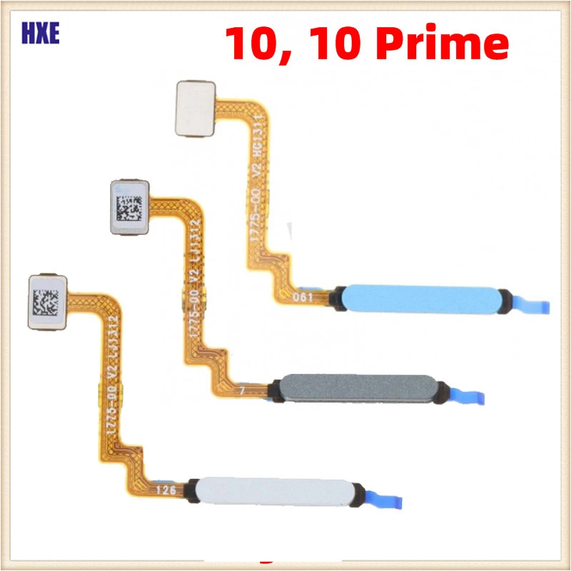 

For Xiaomi Redmi 10 , 10 Prime Fingerprint Sensor Menu Return Key Touch Flex Cable Power Button Flex Cable Parts