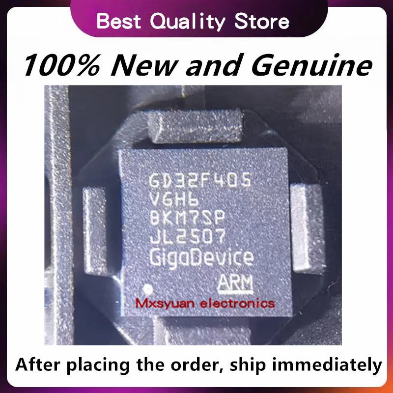 1PCS/LOT GD32F405VGH6 GD32F405 BGA100 Ships Fast 100% New original In stock