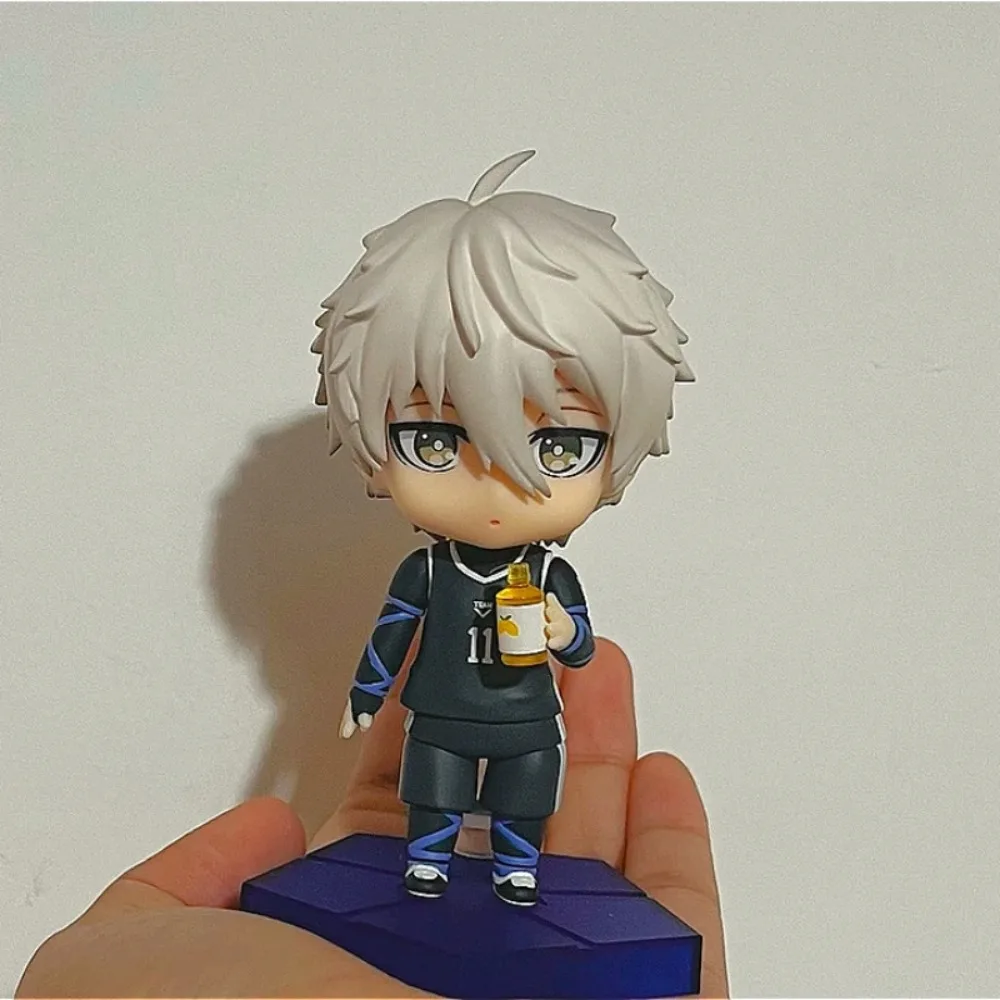 

Original GSC Nendoroid Q Version BLUE LOCK Nagi Seishiro Anime Action Figures PVC Collectible Model Kids Doll Toys Cute Gifts