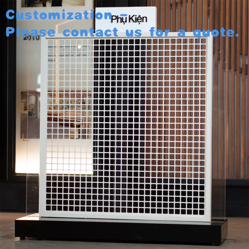 custom.OEM SERVICE - Customized Metal Display Rack Display Rack Accessories Gridwall Display Stand With Hooks Retail St