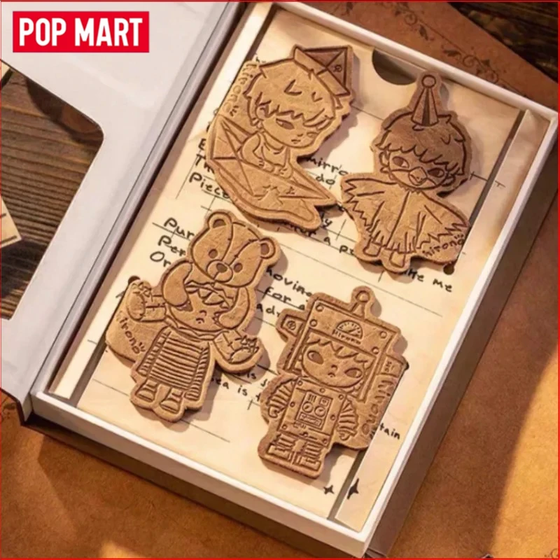 

POP MART HIRONO LITTLE MISCHIEF DEPT Magnetic Bookmark Refrigerator Magnet Anime Peripheral Blind Box Desktop Decoration Gift