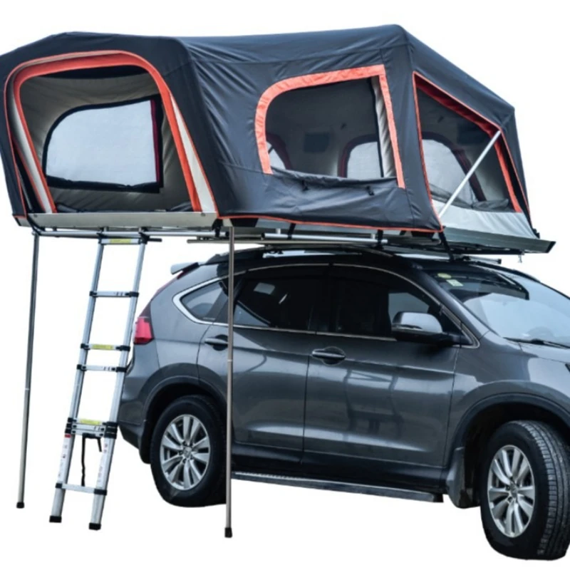 

Roof tent outdoor suv off-road car self-driving tour camping folding 3-4 people hard top portable