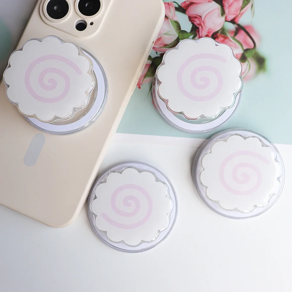 Korean Cute Cartoon Griptok Bracket For iPhone Samsung Simulation Food Universal Phone Accessories Phone Holder Grip Tok image 2