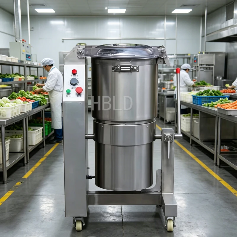 Procesador de Alimentos Vertical con Batidora para Empanadillas de Arroz y Carne, Picador de Cebolla, Verduras y Ajo, Mezclador para Queso - Electrodoméstico de Cocina