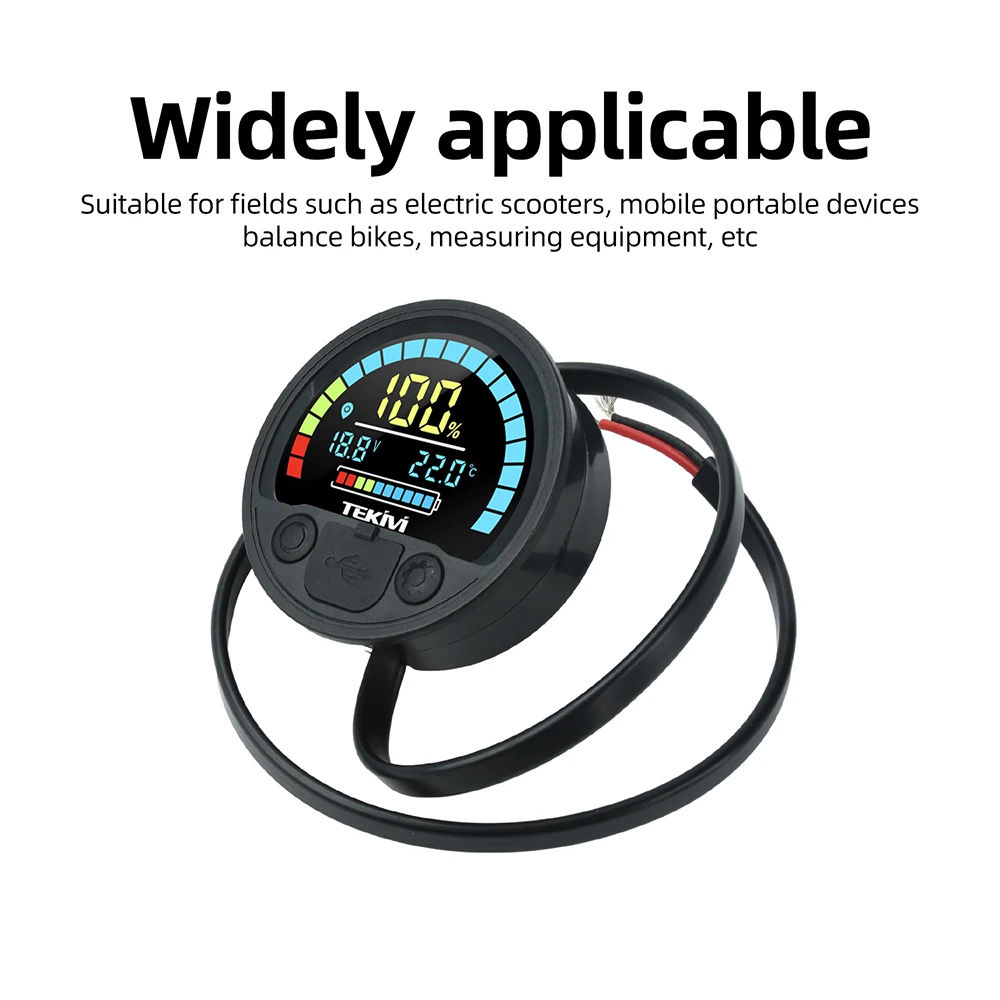 DC 8-30V Digital Voltmeter Electrical Indicator Waterproof Battery Capacity Monitor Automotive Voltmeter Tester 5919