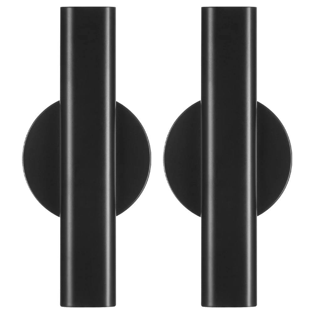 

2Pcs Mounted Flower Vases Size Home Decor Wall Flower Tube Vase Holder Metal Wall Vase For Flowers
