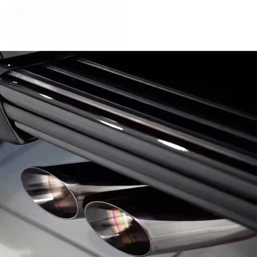 B Style Chrome Electroplating Exhaust Tips for  G Class W463 G63 G65 1990-2018