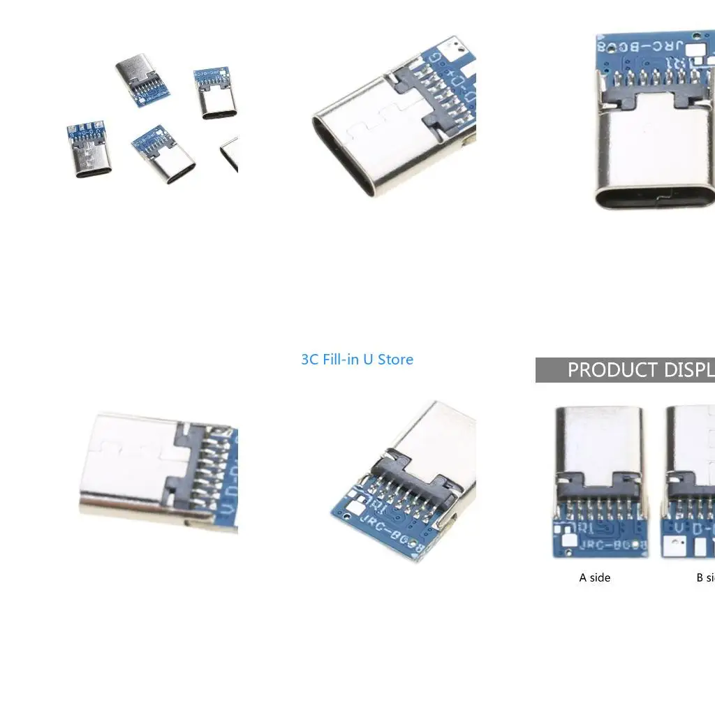G8TA Type-C Connector 14 pin Metal Connector 5 (v) USB Connector Adapter