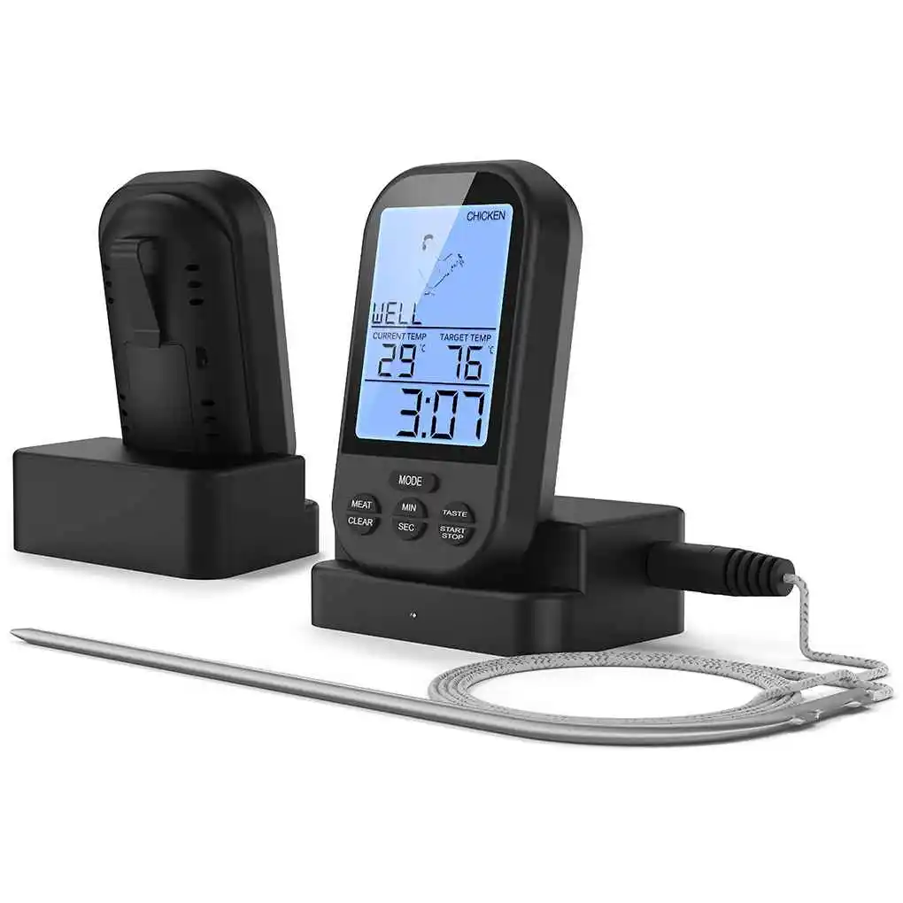 

BBQ Kitchen Meat Thermometer Tool Cooking Probe Grill Food Equipment