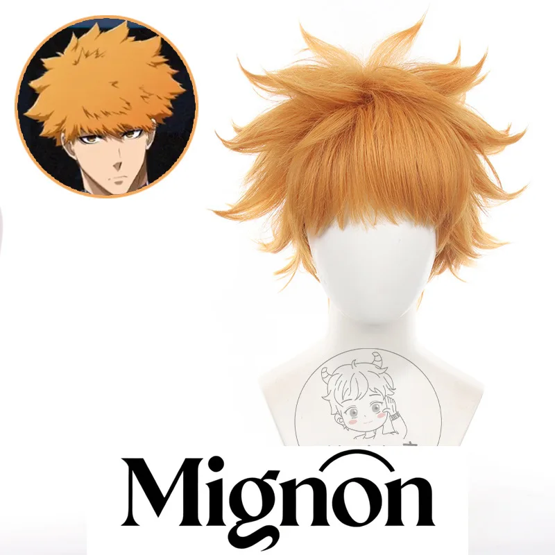 

Blue Lock Kunigami Rensuke Cosplay Wig Spiky Short Hair Easy Styling Halloween Gift