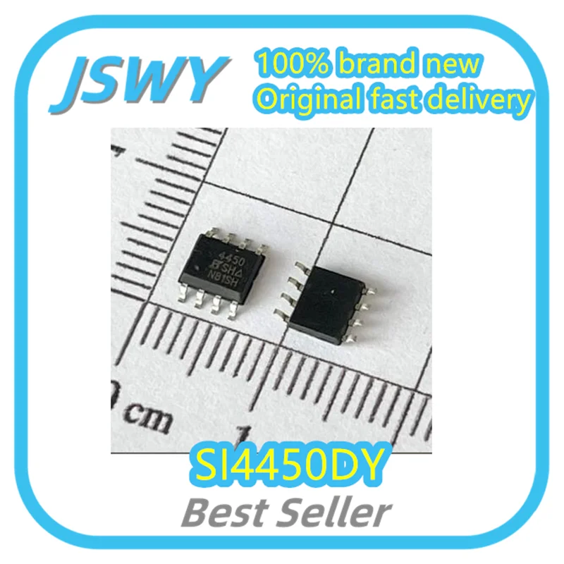 

(10/50pcs) SI4450DY SI4450 Silkscreen 4450 SOP8 MOS Field Effect Tube Genuine Electronics