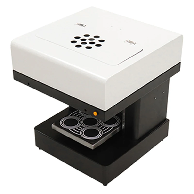 600 600DPI Food Printer Coffee Drawing Machine Cake Printer 4 Cups Latte Art Printer