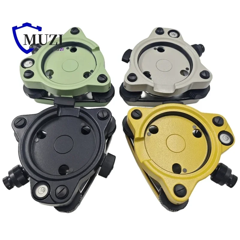 1pc Green,Grey,Yellow,Black Three-Jaw Tribrach Adapter with Optical Plummet for Top-con Total Station Surveying Instruments GPS