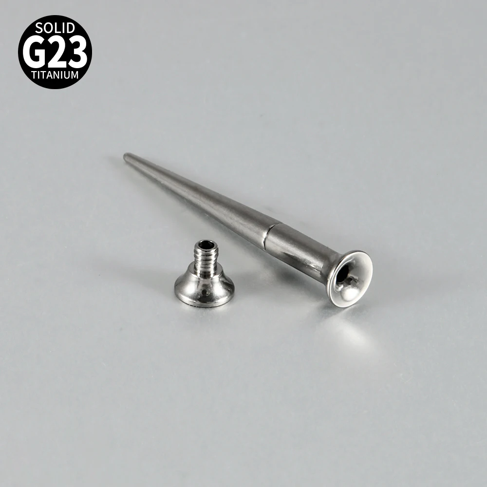3pcs G23 Titanium Ear Taper Kit, Body Piercing Expander Set