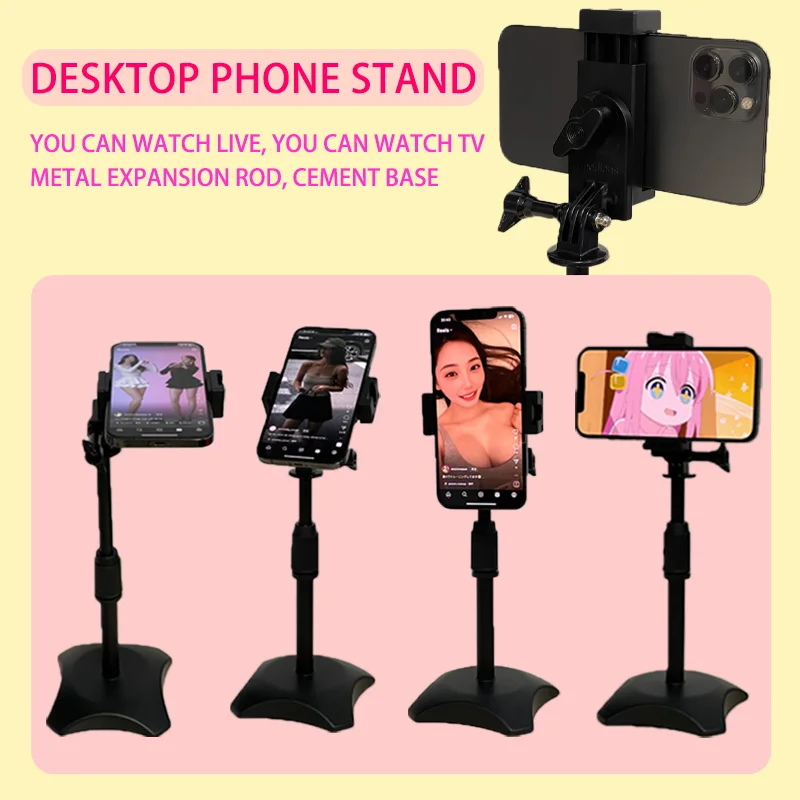

Universal Mobile Phone Stand Stretchable Holder Stable High Quality Support for iPhone/Xiaomi/Huawei Adjustable Phone Holders