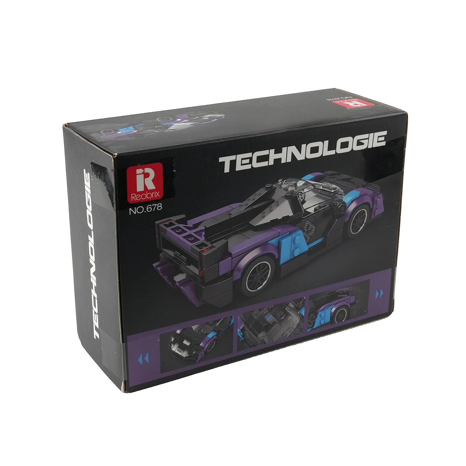 

Набор для сборки мини-модели суперкара из 678 деталей, конструктор для детей, подростков и взрослых