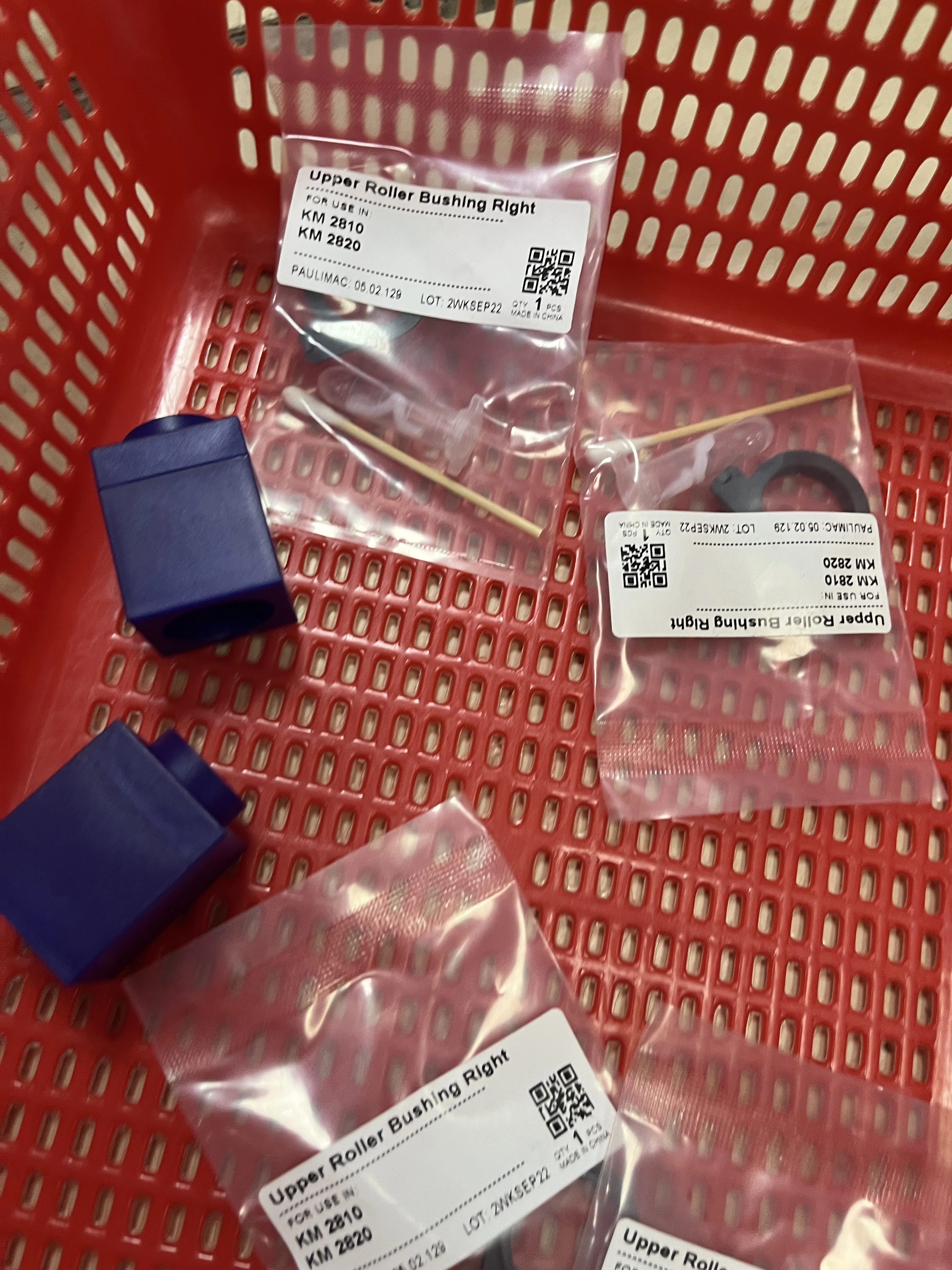 

5sets 2H425150 2BR20180 Fuser Upper Heat Roller Bushing For KYOCERA FS 1100 1300 1350 2000 1028 1128 1030 1130 1035 MFP KM2810