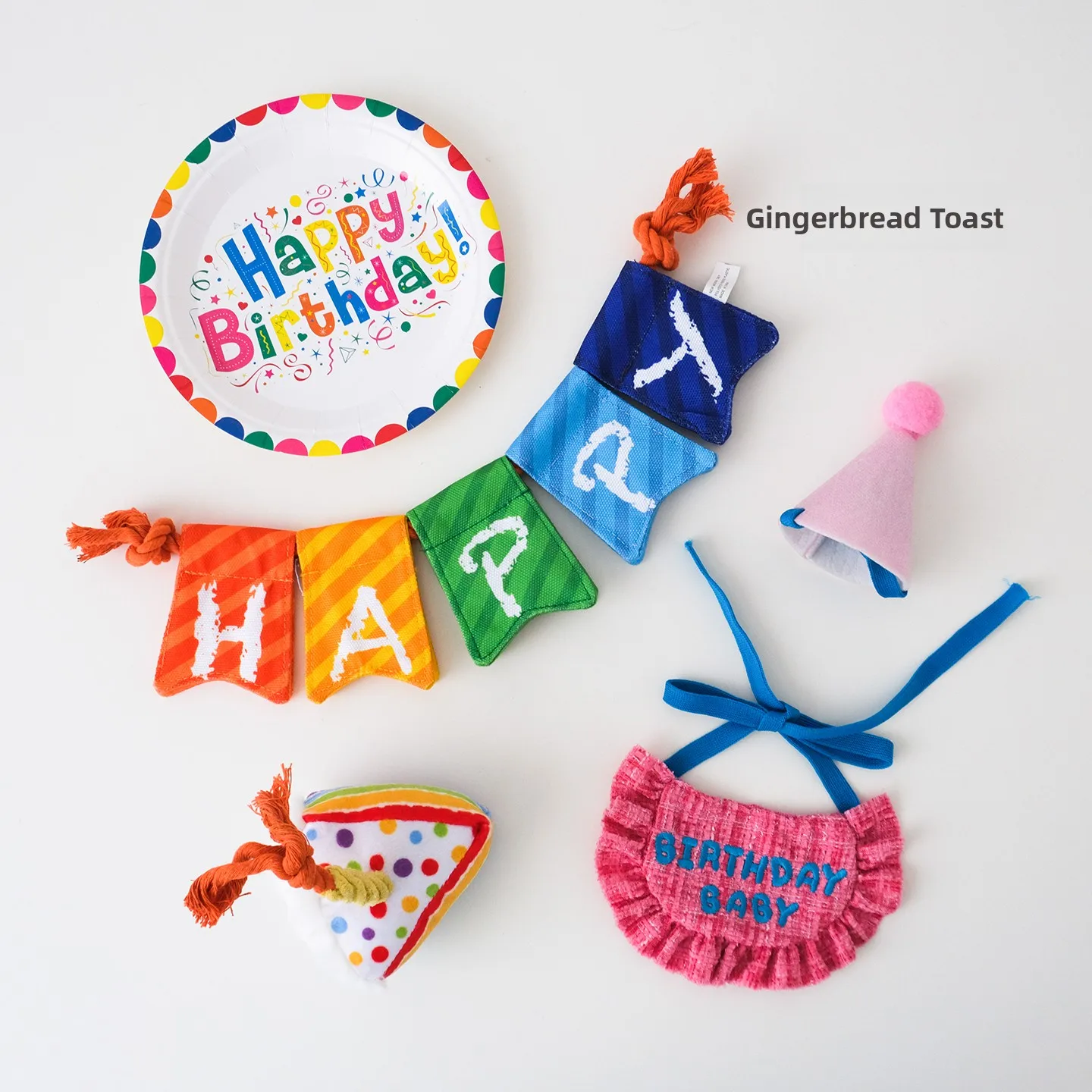 ペット犬の誕生日パーティーハットネクタイセット音が鳴るインタラクティブ噛みつき防止おもちゃ楽しいストレス解消犬用餌入れ