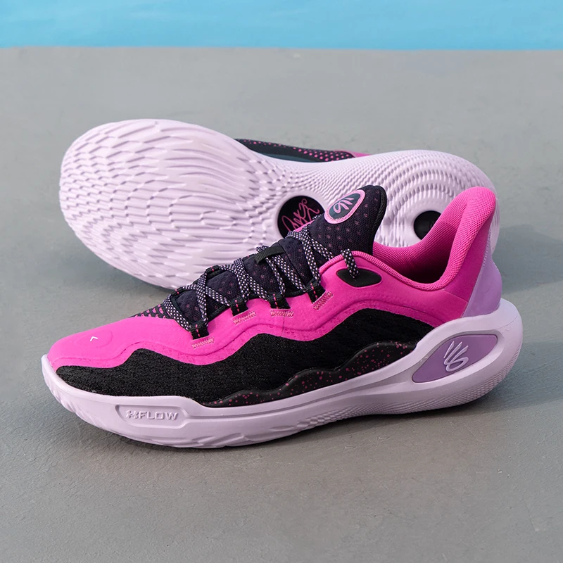 

Under Armour Men's and Women's Sports Shoes for Competition and Training, Practical on the Court, with Cushioning, Wear-Resistant, Breathable Basketball Shoes 3027724-600