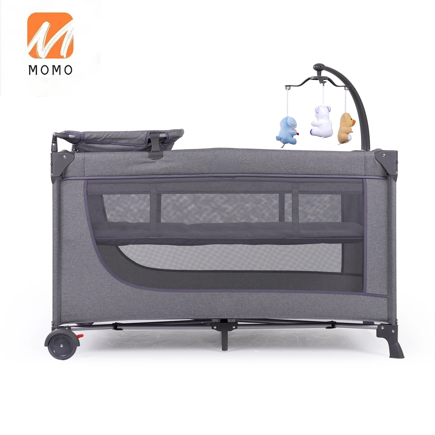 Fashion Design Baby Playpen High Quality Baby Playard Baby Bed 27*27*77CM 1PC/1CTN 13.9KG 14.9KG EVA/PU Metal,150d Nylon