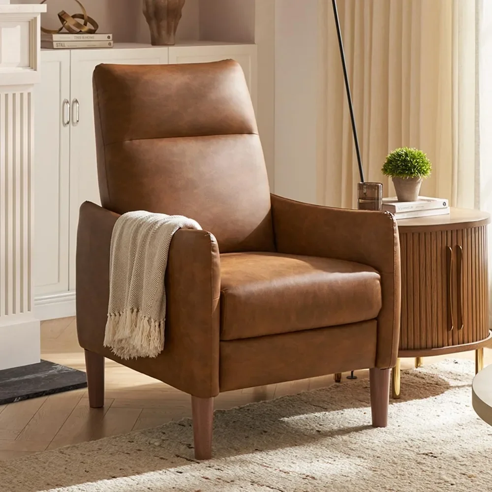 

Arthur Recliner Chair with 3 Positions, Accent Chair, Mid Century Modern Reading Chair, High Back Padded Support