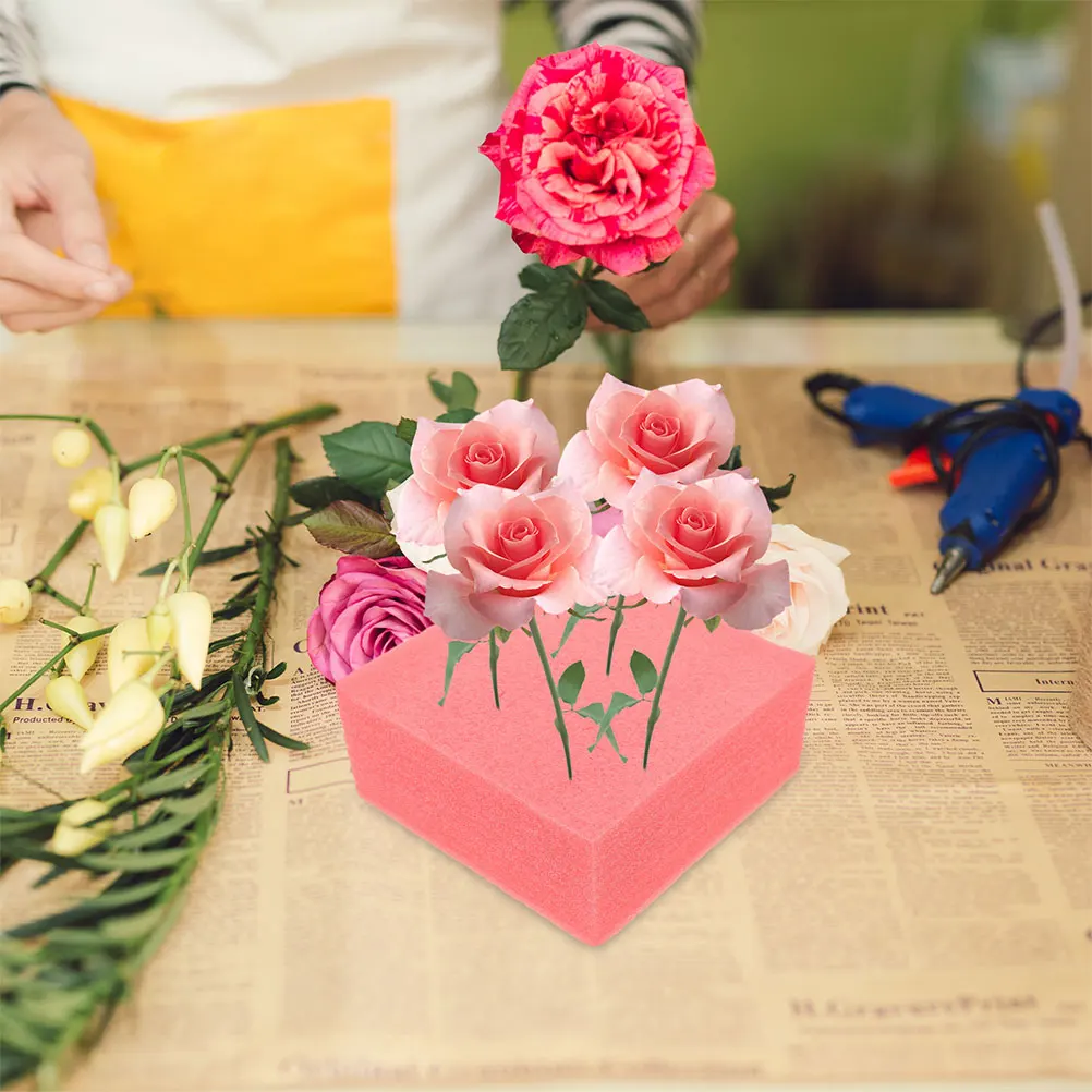 4 قطعة كتل زهور قابلة لإعادة الاستخدام لتقوم بها بنفسك ترتيبات الأزهار المشاريع الحرفية قاعدة محمولة حفل زفاف الديكور رغوة بائع الزهور