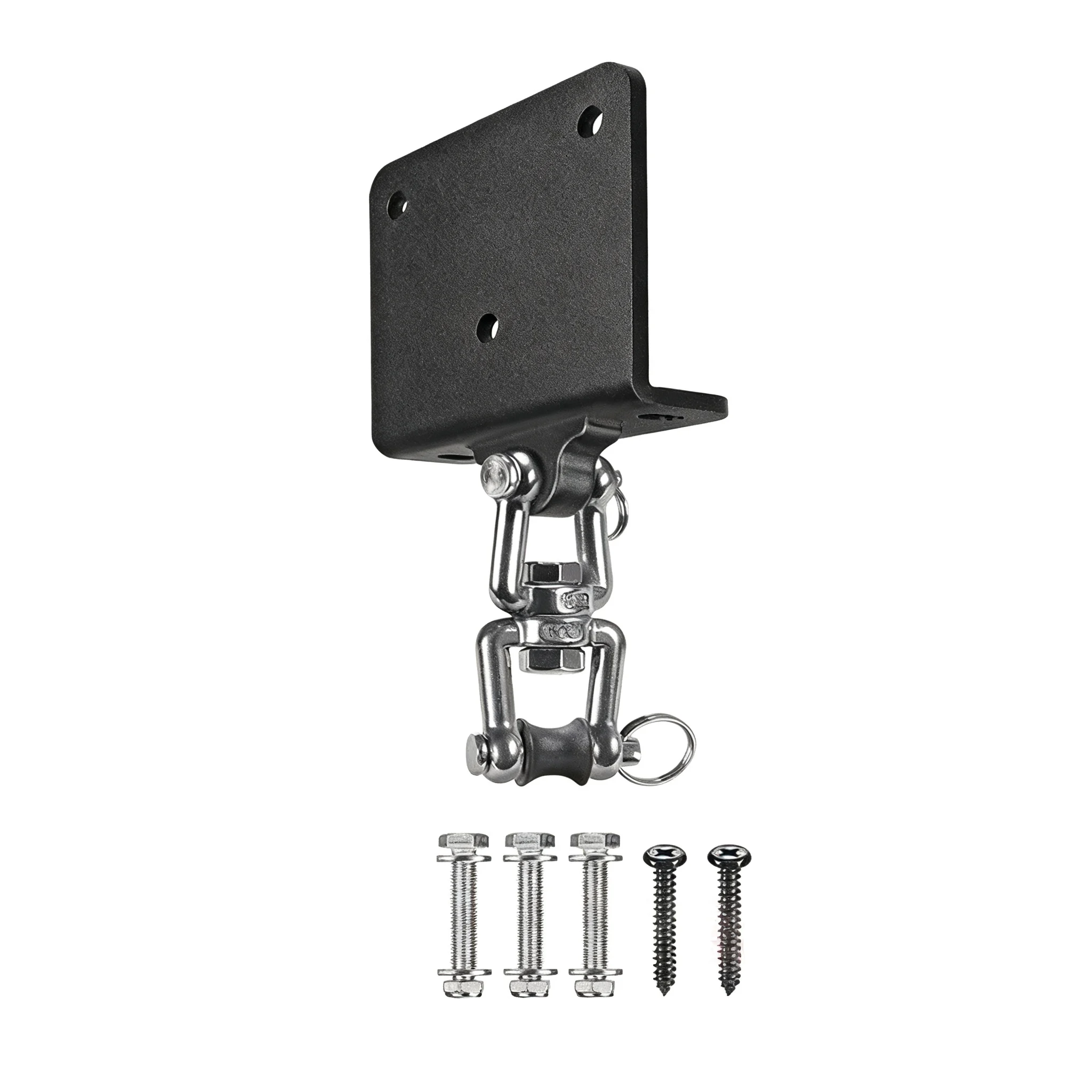 Carbon Steel Heavy Bag Hanger Punching Bag Mount Beam Bracket Swivel Ceiling Boxing Holder Steel