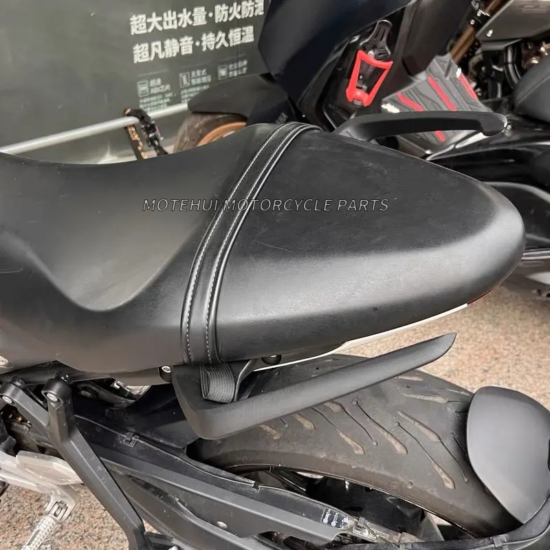 Arm Rests For Trident660 TRIDENT 660 2021-2024 Motorcycle Aluminum Tail Armrest Rear Kit Pillion Passenger Handle 2022 2023