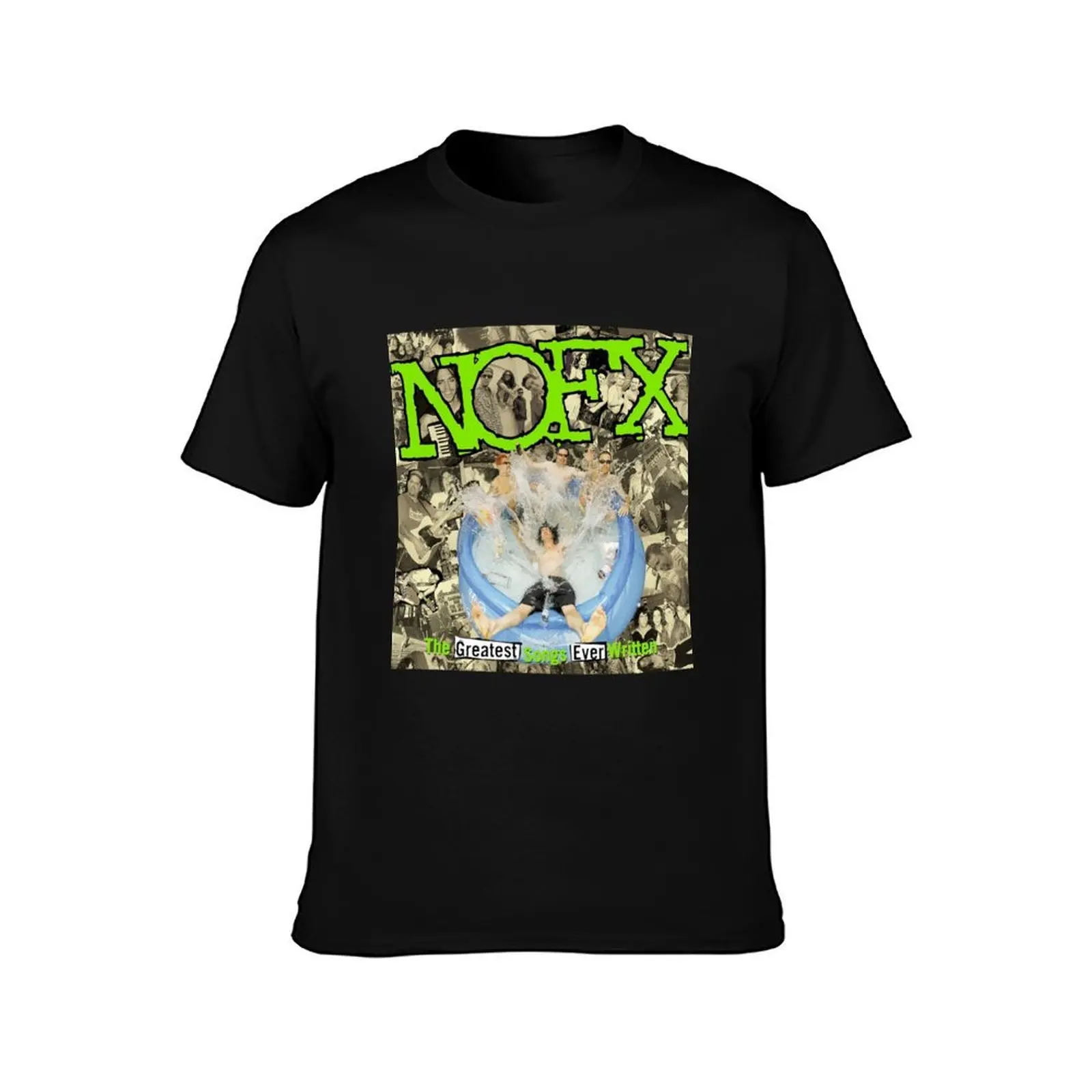 NOFX the greatest songs ever written by us T-Shirt Summer Casual Cotton Tee Oversized Streetwear Tops Vintage Graphic Print
