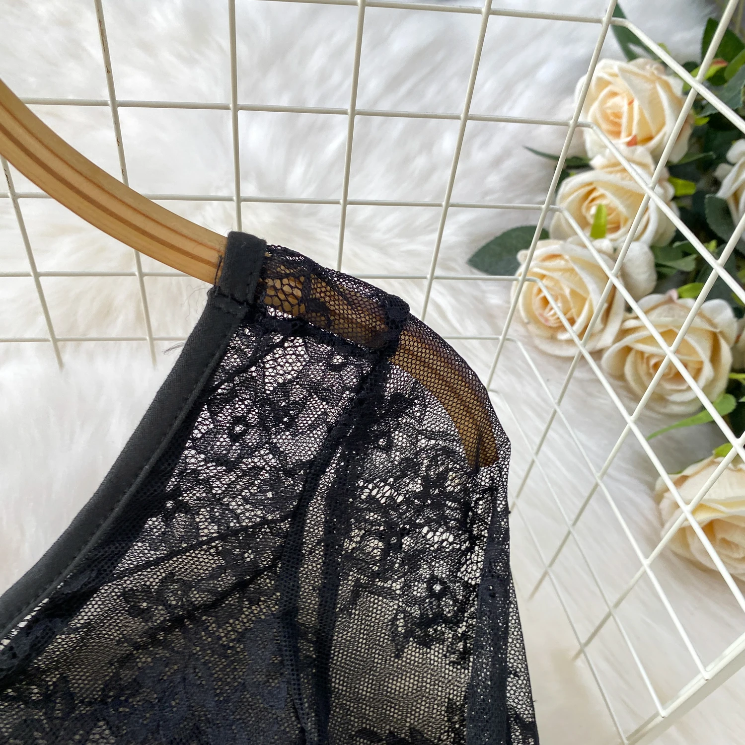 Hotsweet Vintage V-neck Elegant Sleeveless flare sleeve Bodysuits Slim Top French Streetwear High Street Clothing