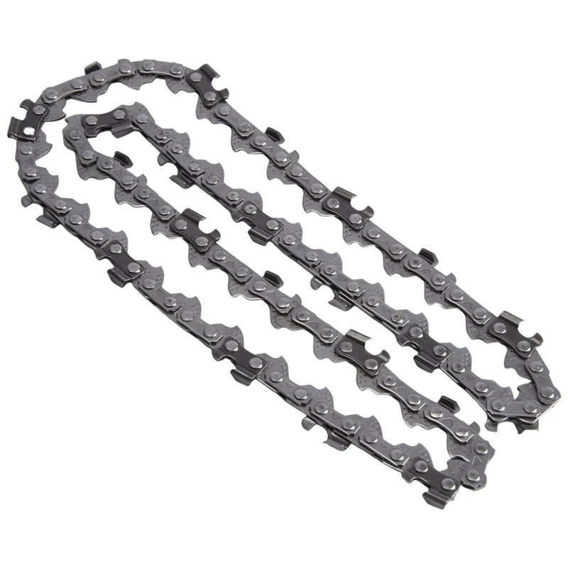 2Pcs Steel Chainsaw Chain Replacement Guide Saw Chain For 8 Inch,1/4Inch LP Pitch 47 Drive Links Fits For Chainsaw