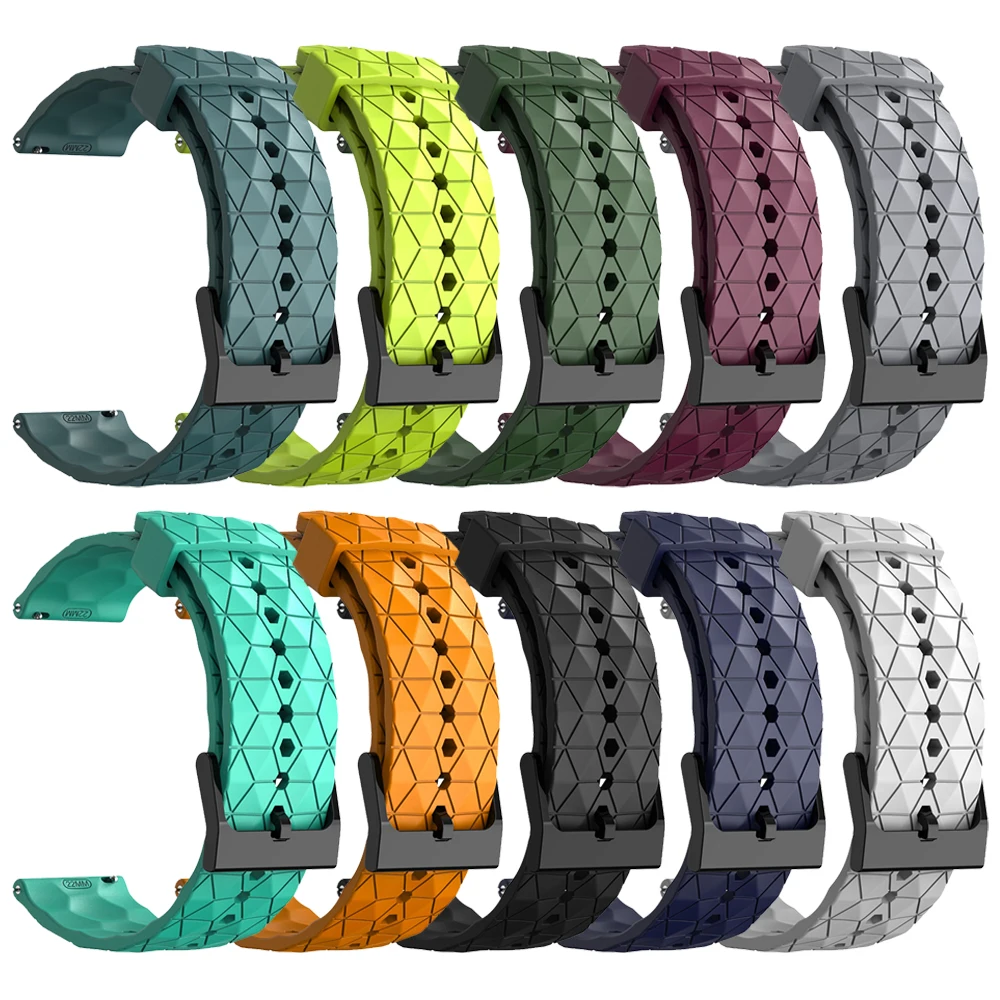 Силиконовый спортивный ремешок для SUUNTO VERTICAL/Ocean Watch Bands SUUNTO 9 5 PEAK PRO 3 Fitness RACE S 20 мм 22 мм Аксессуары для браслетов