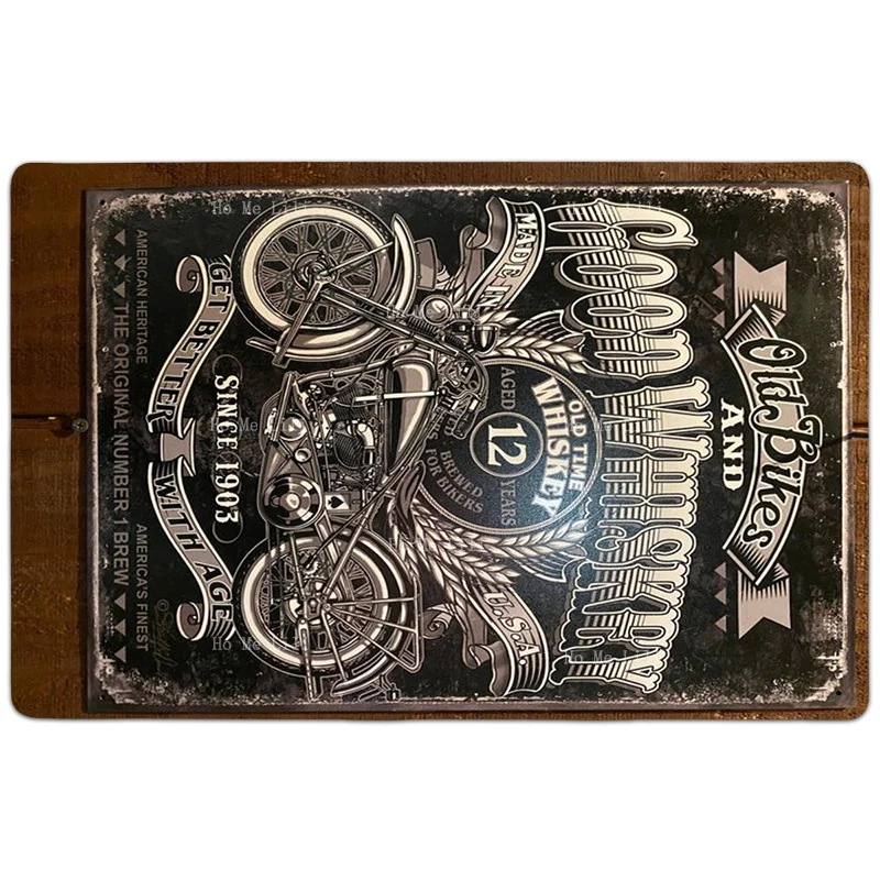 Good Whiskey Metal Tin Sign Motorbike Garage Home Badge Non Slip Flannel Floor Rugs By Ho Me Lili