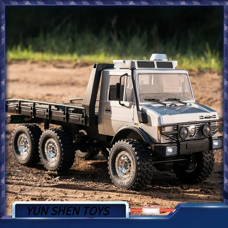 

Jjrc C8823 Rc внедорожный автомобиль с дистанционным управлением 1:18 Unimog шестиколесный привод полномасштабный альпинистский автомобиль игрушка для взрослых в подарок