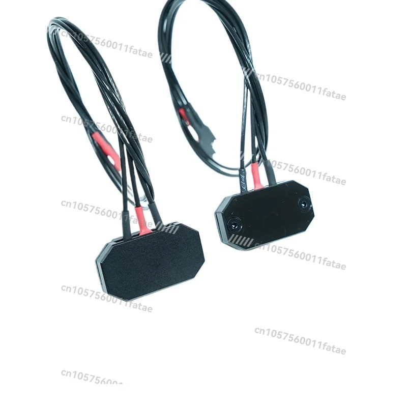 Computer Case Power Extension Cable, Power Supply 90 Degree Elbow Extension Cable, Tin-plated Cable, One Male and One Female