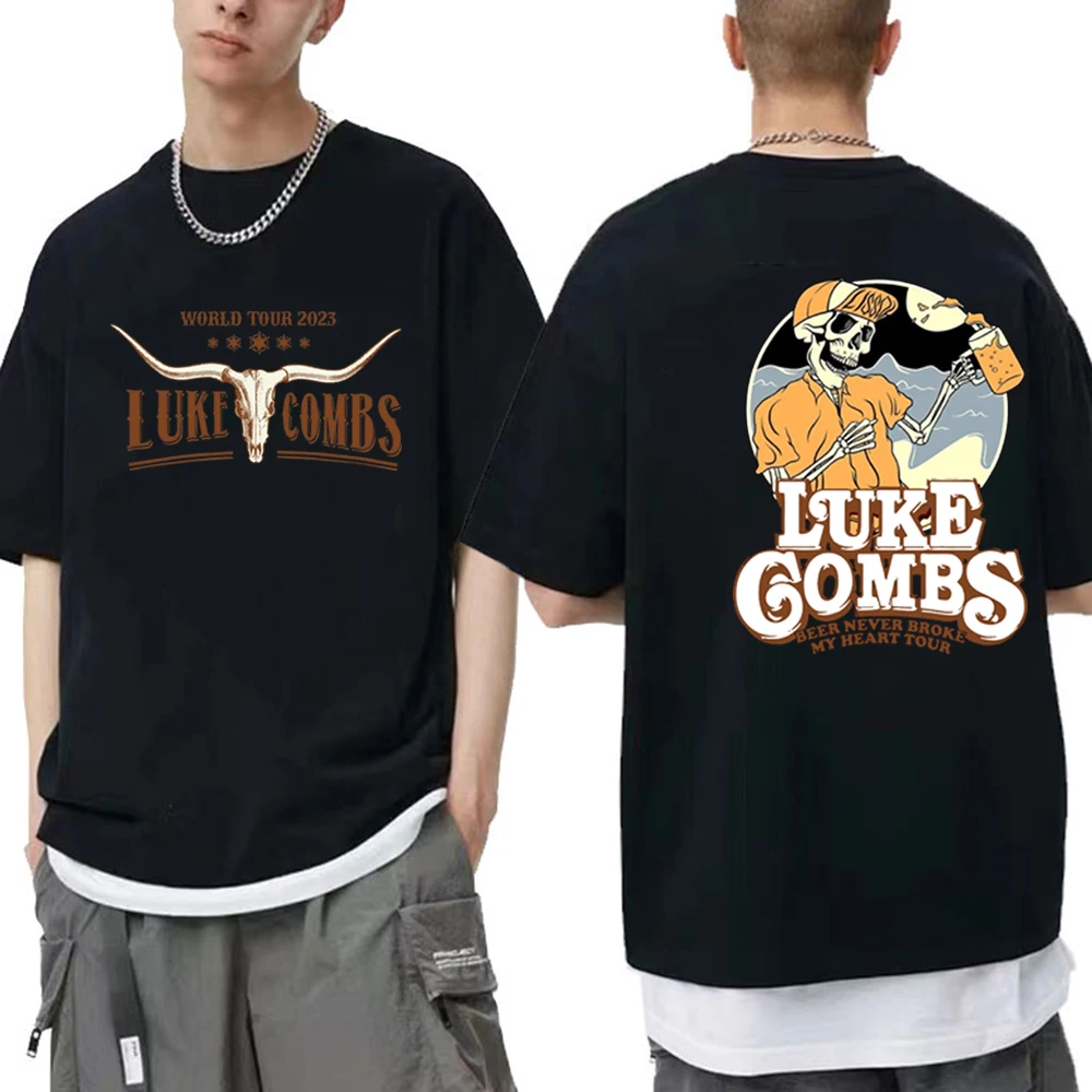 Luke Combs T-Shirt Fashion Country Music Westren Hip Hop Men Women T Shirt Gift Cotton Tops Camisetas