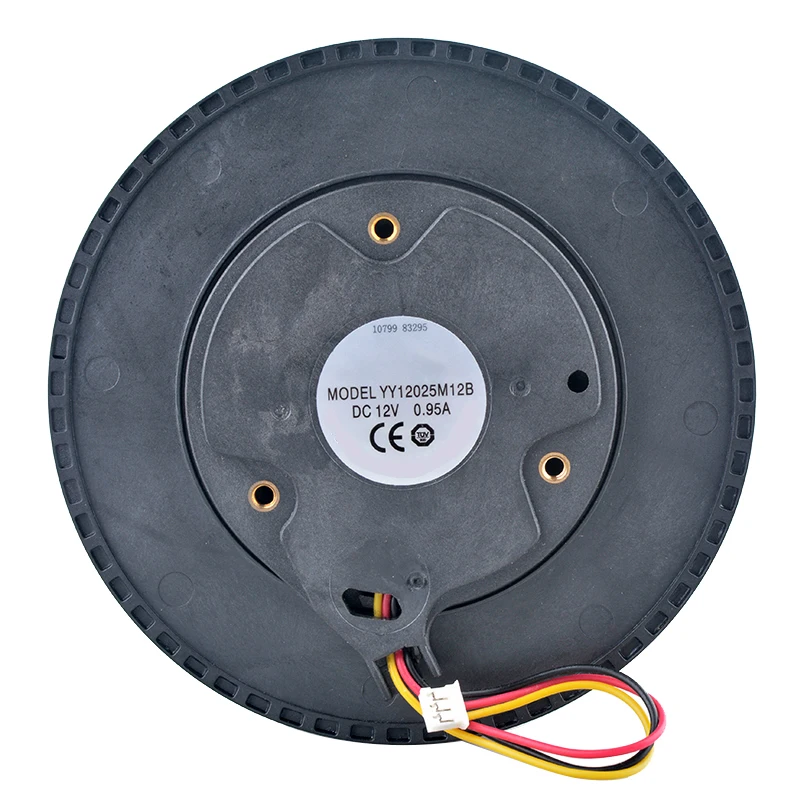 YY12025M12B 12cm 120mm fan 120x120x25mm DC12V 0.95A round centrifugal fan cooling fan for air purifier