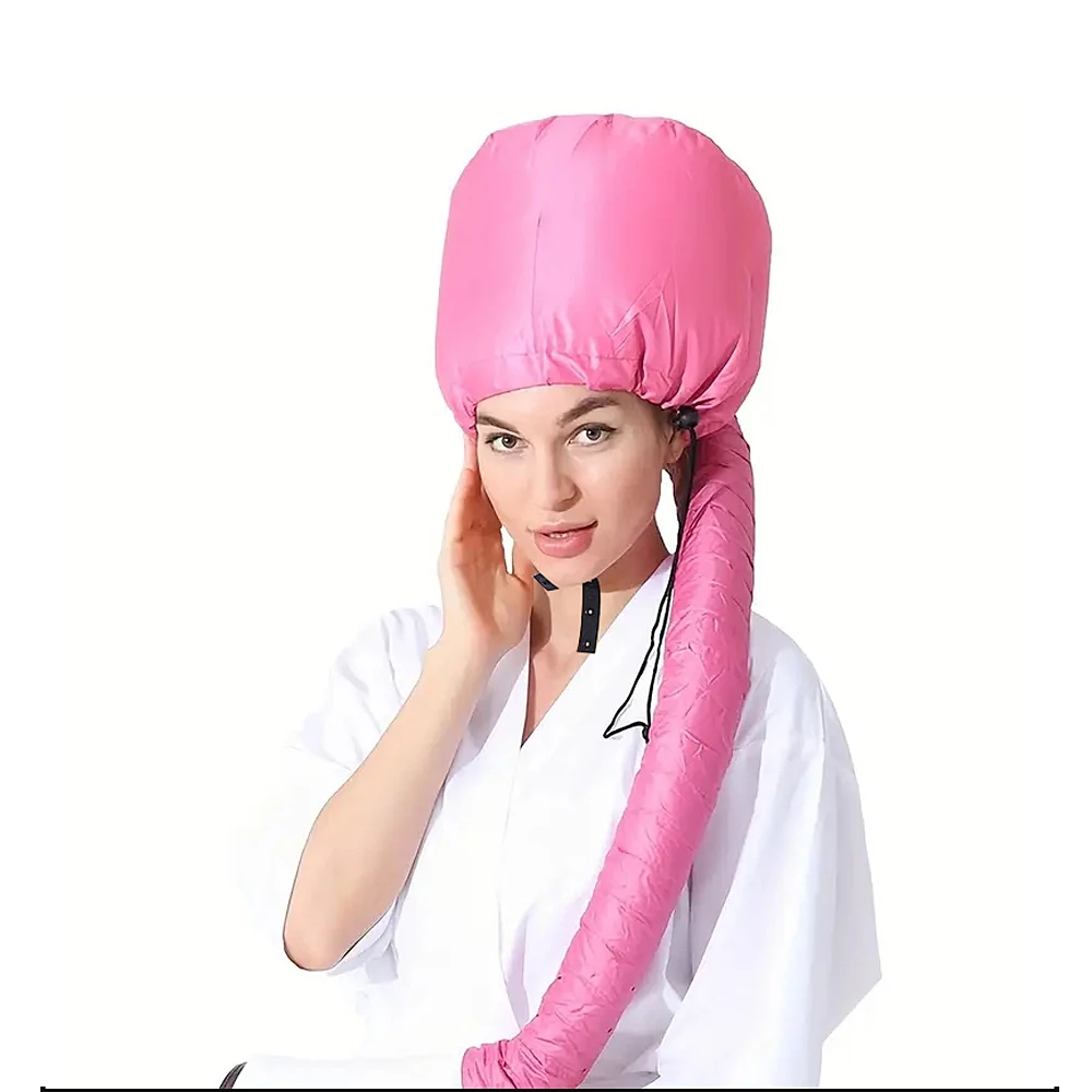 1PC Portable Soft Hair Drying Cap Bonnet Hood Hat Womens Blow Dryer Home Hairdressing Salon Supply Adjustable Accessory