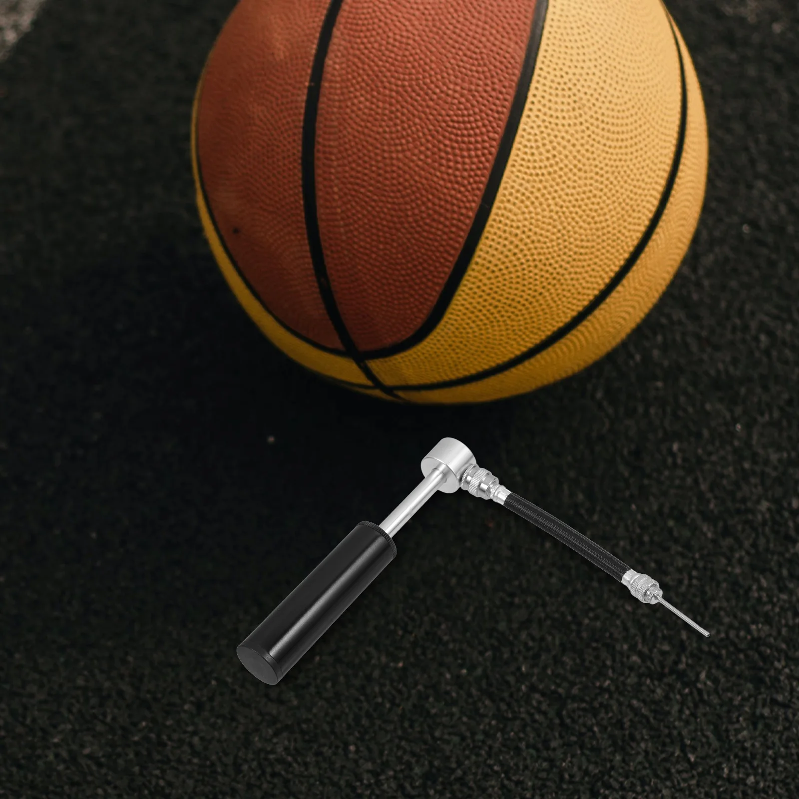 

Mini Pump for Basketball Soccer Ball Inflatables Rubber Durable Lightweight Compact Riding Accessories