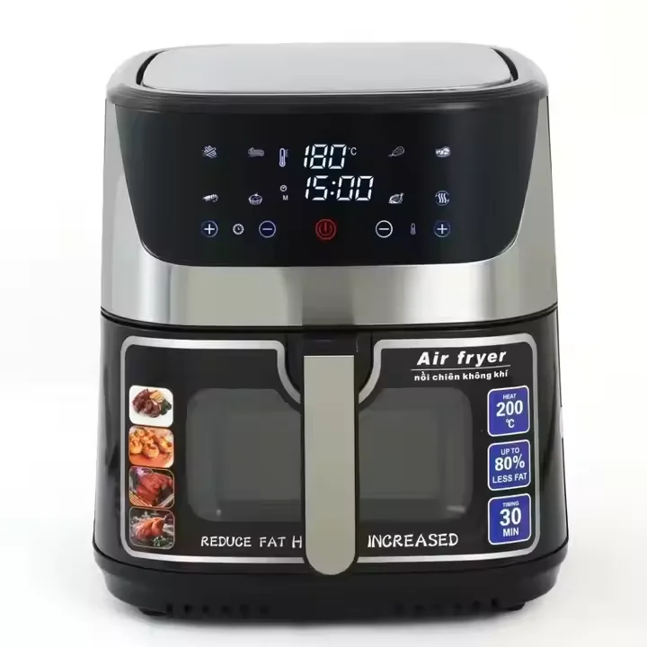 Заводская цена, бытовая интеллектуальная сенсорная фритюрница большой емкости, полностью автоматическая многофункциональная фритюрница