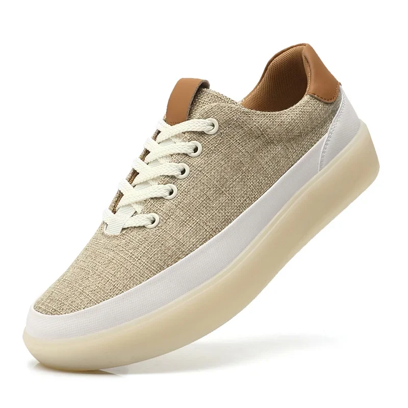 New Fashion Men Casual Shoes Street Cool Flat Skate Shoes Lace-up Sneakers