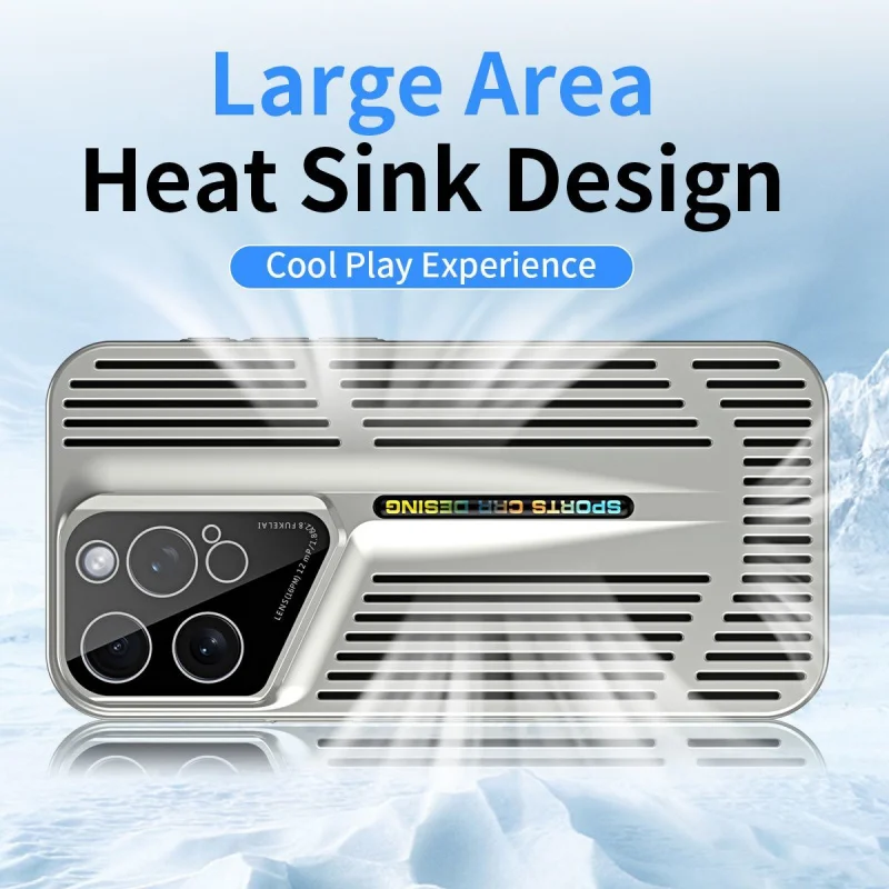 

New design heat dissipation phone case Suitable for iPhone 17pro max case 16/15Plus protective case