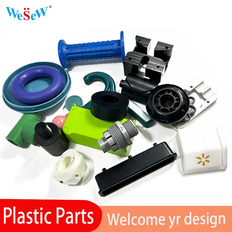 

ISO9001 Plastic Injection Molding Plastic HDPE/PP/ABS & Rubber Machinery Parts Custom Plastic Mold Plastic Manufacturer